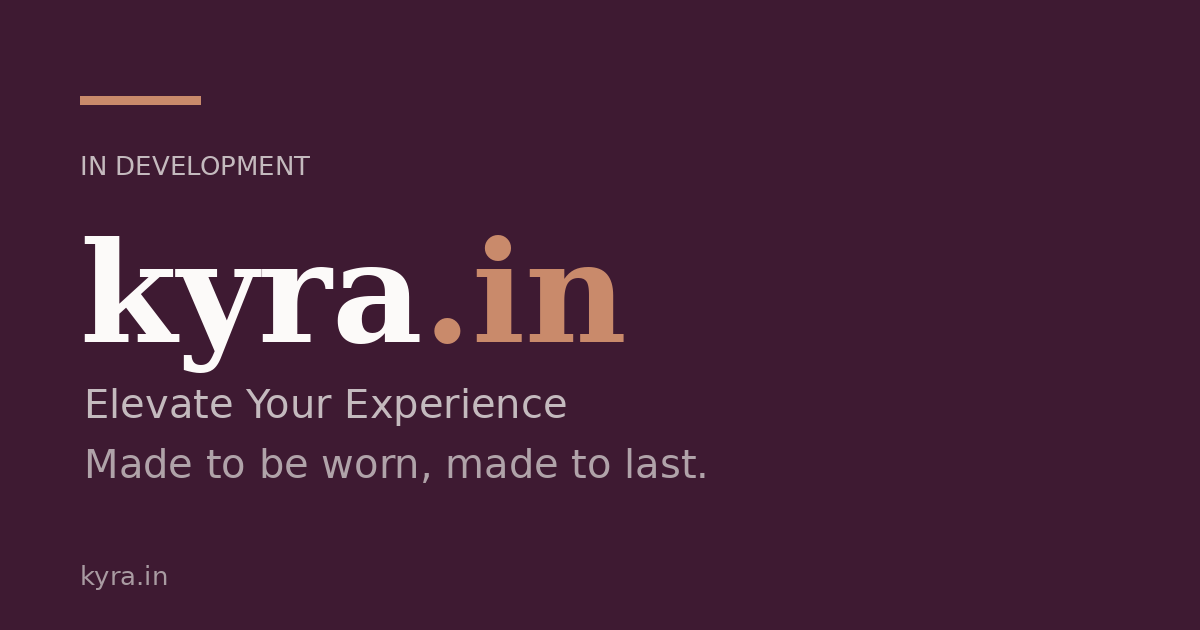Link preview image for kyra.in